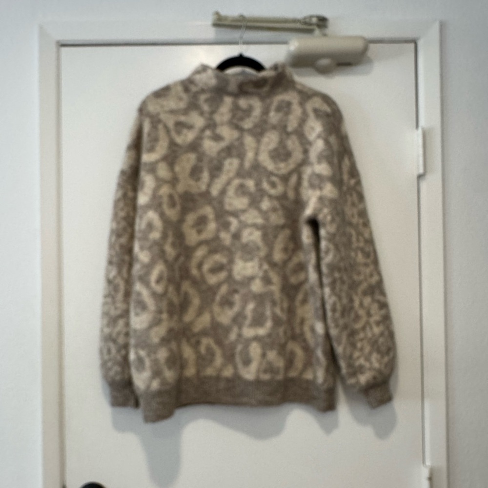 Leopard Print Sweater
